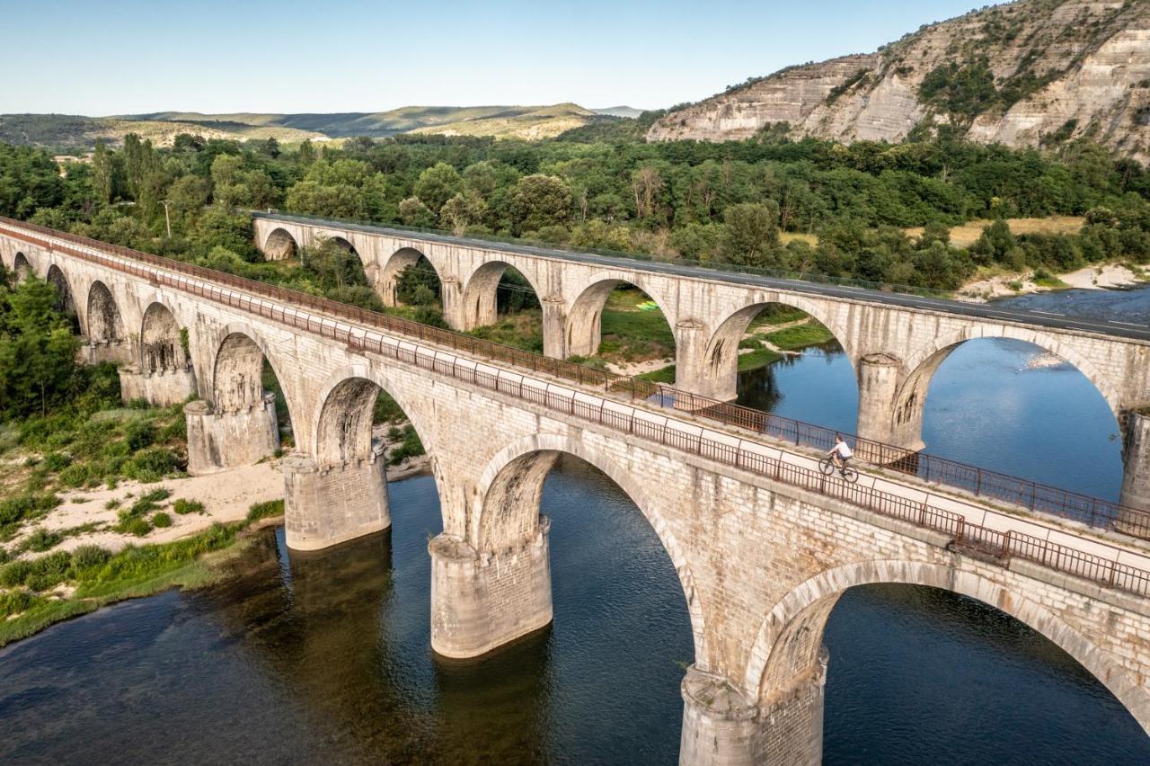 Camping RCN La Bastide en Ardèche Sampzon Exterior foto