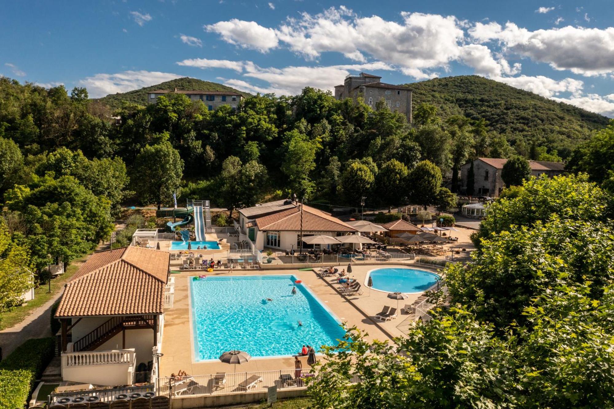 Camping RCN La Bastide en Ardèche Sampzon Exterior foto