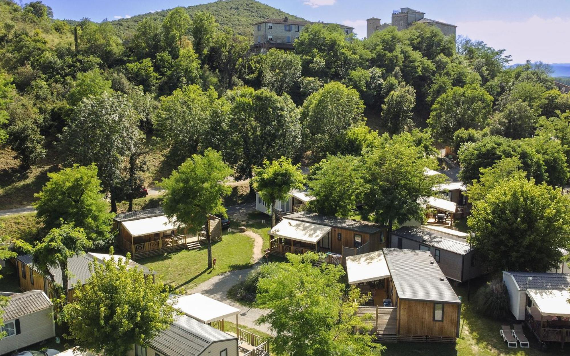 Camping RCN La Bastide en Ardèche Sampzon Exterior foto